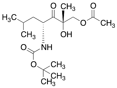 (2S,4R)-4-((t-Butoxycarbonyl)amino)-2-hydroxy-2,6-dimethyl-3-oxoheptyl Acetate
