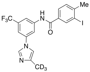 3-Iodo-4-methyl-N-[3-(4-methyl-1H-imidazol-1-yl)-5-(trifluoromethyl)phenyl]benzamide-d3