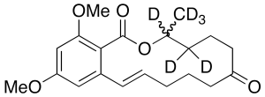 rac 2,4-O-Dimethylzearalenone-d6