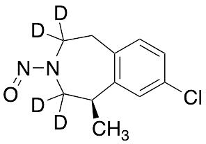 (R)-8-Chloro-1-methyl-3-nitroso-2,3,4,5-tetrahydro-1H-benzo[d]azepine-D4