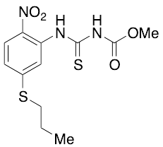 N-[[[2-Nitro-5-(propylthio)phenyl]amino]thioxomethyl]carbamic Acid Methyl Ester