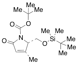 (2S,3R)-N-(tert-Butyloxycarbonyl)-O-(tert-butyl)dimethylsilyl-3,4-dehydro-3-methyl-pyroglutaminol
