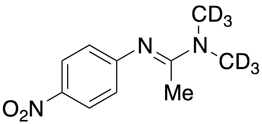 N,N-Dimethyl-N'-(4-nitrophenyl)-ethanimidamide-d6