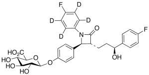 Ezetimibe-d4 Beta-D-Glucuronide, >85%
