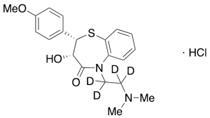 Desacetyl Diltiazem-d4 Hydrochloride