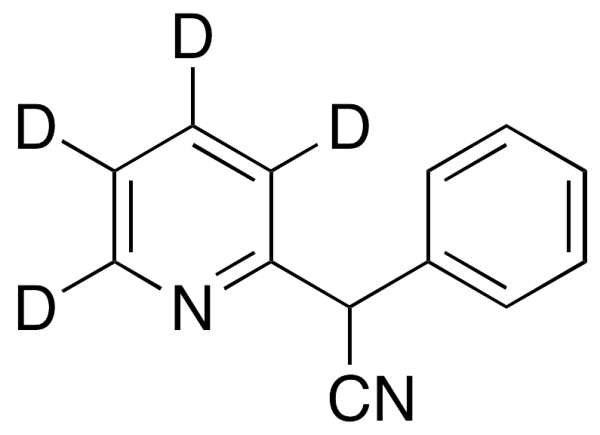 Alpha-Phenyl-Alpha-(2-pyridyl)acetonitrile-d4