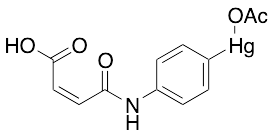 N-[p-(Acetylmercuric)phenyl]maleamate