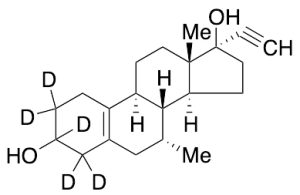 3-Hydroxy Tibolone-d5  (mixture of 3alpha & 3beta isomers)