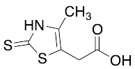 2-Mercapto-4-methyl-5-thiazoleacetic Acid
