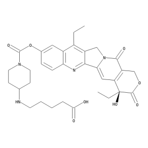 7-Ethyl-10-(4-N-aminopentanoic acid)-1-piperidino)carbonyloxycamptothecin