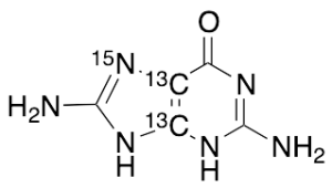 8-Aminoguanine-13C2,15N