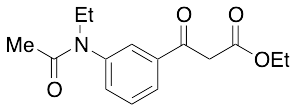 3-(Acetylethylamino)-Beta-oxo-benzenepropanoic Acid Ethyl Ester