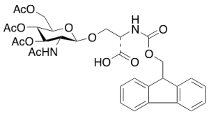 O-(2-Acetamido-2-deoxy-3,4,6-tri-O-acetyl-Beta-D-glucopyranosyl)-N-Fmoc-L-serine