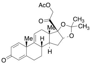 (16Alpha)-21-Acetyloxy-16,17-dihydroxy-16,17-O-isopropylidene-pregna-1,4,9(11)-triene-3,20-dione