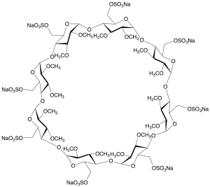 Octakis(2,3-di-O-methyl-6-sulfo)-Gamma-cyclodextrin Sodium Salt