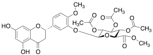 Hesperetin 3'-(2,3,4-Tri-O-acetyl-b-D-glucuronide Methyl Ester)
