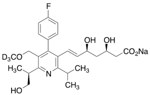 Hydroxy Cerivastatin-d3 Sodium Salt