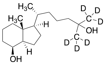 (EpsilonR,1R,3aR,4S,7aR)-Octahydro-4-hydroxy-Alpha,Alpha,Epsilon,7a-tetramethyl-1H-indene-1-pentanol-d6