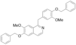 7-Methoxy-1-[[3-methoxy-4-(phenylmethoxy)phenyl]methyl]-6-(phenylmethoxy)isoquinoline