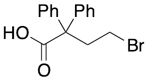 4-Bromo-2,2-diphenylbutyric Acid