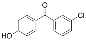 3-Chloro-4’-hydroxybenzophenone