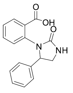 2-(2-Oxo-5-phenylimidazolidin-1-yl)benzoic acid