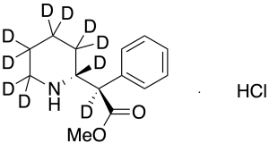 D-threo-Methylphenidate-d10 Hydrochloride
