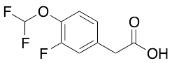 2-[4-(Difluoromethoxy)-3-fluorophenyl]acetic Acid