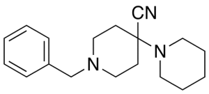 1'-Benzyl-1,4'-bipiperidine-4'-carbonitrile