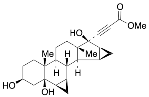 3-(6Beta,7Beta,15Beta,16Beta-Dimethylene-3Beta,5Beta-dihydroxyandrostan-17-ol)-2-propynoic Acid Methyl Ester