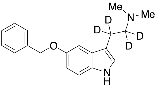N,N-Dimethyl-5-(phenylmethoxy)-1H-indole-3-ethan-Alpha,Alpha,Beta,Beta-d4-amine