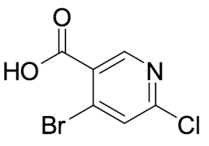 4-Bromo-6-chloronicotinic Acid