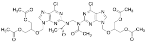 N-Acetyl 2-[(2-Amino-6-chloro-9H-purin-9-yl)methoxy]-1,3-propanediol Diacetate Dimer