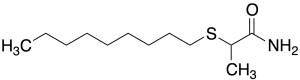 2-(Nonylthio)propanamide