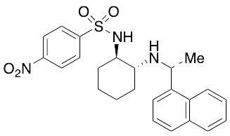 N-[(1R,2R)-2-[[(1R)-1-(1-Naphthyl)ethyl]amino]cyclohexyl]-4-nitrobenzenesulfonamide