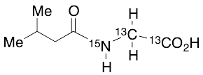 N-Iso Valerylglycine-13C2,15N