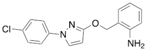 2-[[[1-(4-Chlorophenyl)-1H-pyrazol-3-yl]oxy]methyl]benzenamine