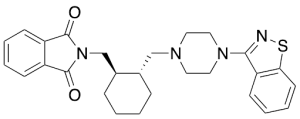 2-[[(1R,2R)-2-[[4-(1,2-Benzisothiazol-3-yl)-1-piperazinyl]methyl]cyclohexyl]methyl]-1H-isoindole-1,3(2H)-dione