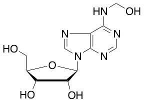 N6-(Hydroxymethyl)adenosine (~90%)