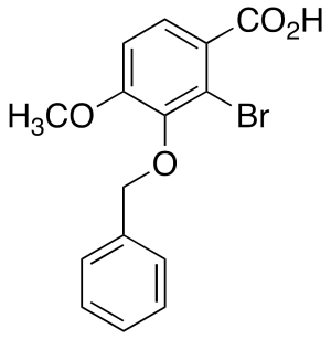 2-Bromo-3-benzyloxy-4-methoxybenzoic Acid