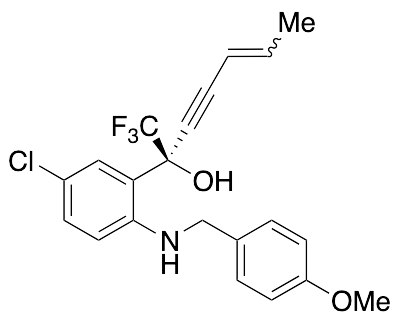 (S)-2-(5-Chloro-2-((4-methoxybenzyl)amino)phenyl)-1,1,1-trifluorohept-5-en-3-yn-2-ol
