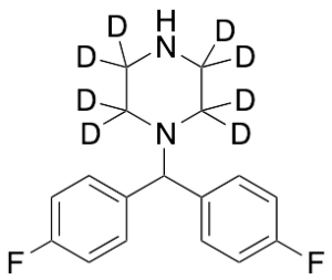 1-Bis(4-fluorophenyl)methyl Piperazine-d8