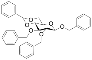 Benzyl 2,3-Di-O-benzyl-4,6-O-benzylidene-Beta-D-glucopyranoside