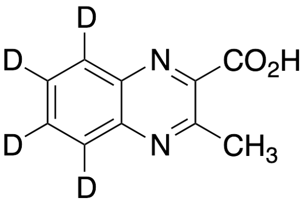 3-Methylquinoxaline-2-carboxylic Acid-d4