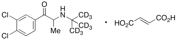 4-Chloro Bupropion-d9 Fumarate