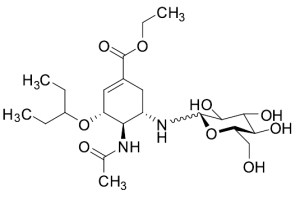 Oseltamivir Glucose Adduct 1(>90%)