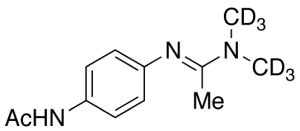 N’-(4-Acetylaminophenyl)-N,N-dimethylacetamidine-d6