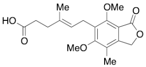 (E)-6-(1,3-Dihydro-4,6-dimethoxy-7-methyl-3-oxo-5-isobenzofuranyl)-4-methyl-4-hexenoic Acid