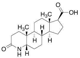 3-Oxo-4-aza-5Beta-androstan-17Beta-carboxylic Acid
