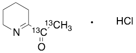 2-Acetyl-3,4,5,6-tetrahydropyridine-13C2 Hydrochloride (Technical Grade)
